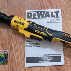 New Dewalt 20v Brushless Cordless 3/8" Ratchet Tool-only $125 Firm. Pickup Only
