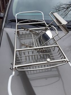 Bathtub utility tray rack