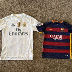 Real Madrid & F.C Barcelona Kids Jersey