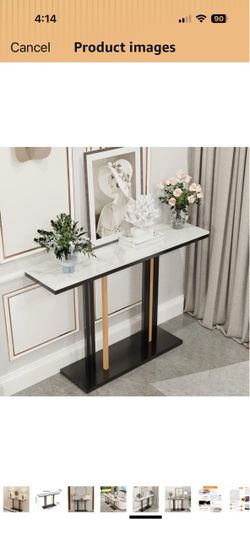 Wisfor Console Entry Table: Luxurious Console Entryway