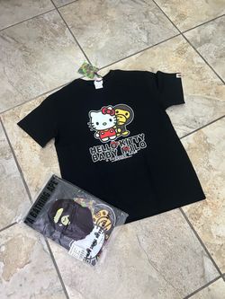 Hello Kitty Sanrio Bape T Shirt