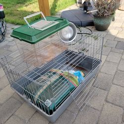 Small reptile cage dimensions  L25"x w15"h16"