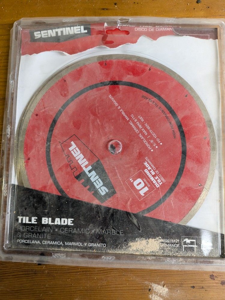 10" Diamond Tile Blade