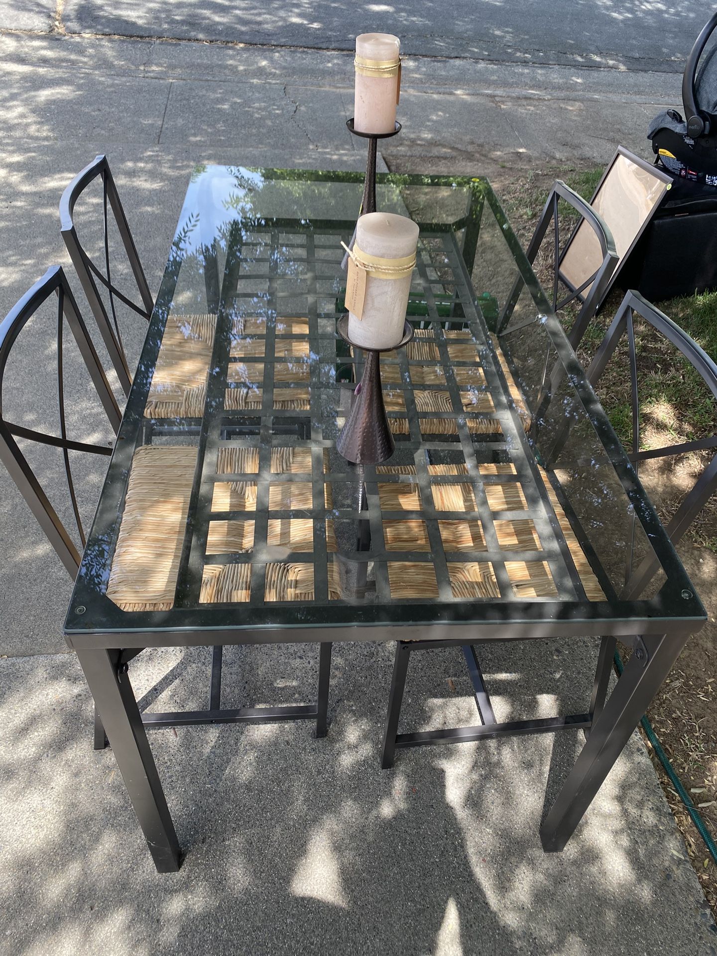 Glass Dining Table