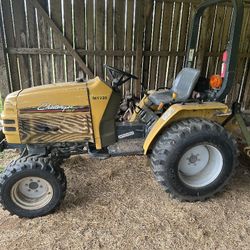 Challenger Tractor, Box Blade, Pro Mower Deck