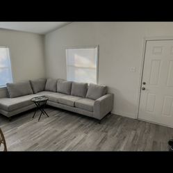 Canela II Dove 2 Piece Sectional