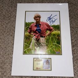 Jurassic Park Autographed Picture Authentic 