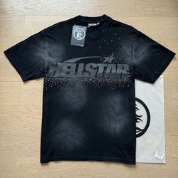 Hellstar Black Graphic Tee – New w/ Tags