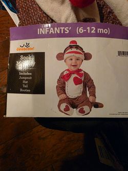Sock Monkey Costume