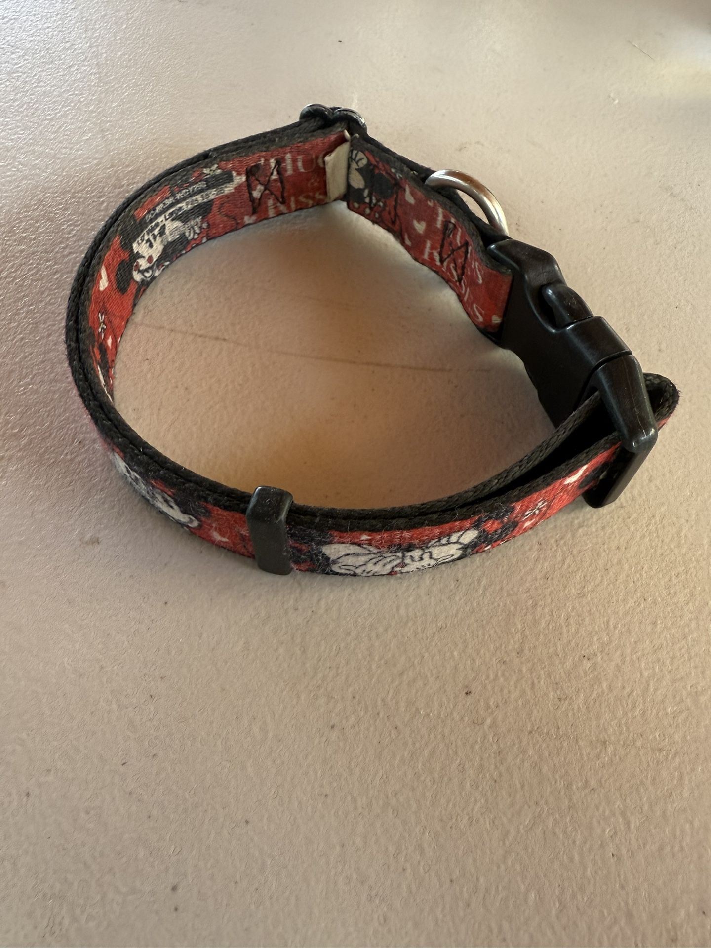 Mickey Mouse Dog Collar large 15-26