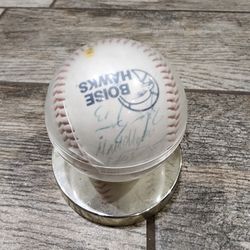 Boise Hawks Autographed Baseball