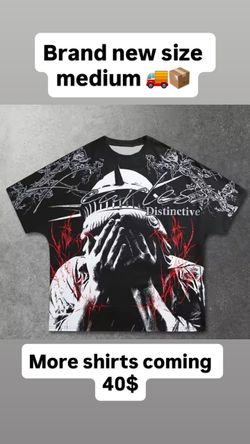 Carless Distinctive Graphic T-Shirt Size Medium