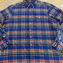 Polo Ralph Lauren men's classic-fit plaid flannel shirt