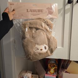 Labubu Brown Flower Bag