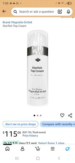 Starfish Top Cream
