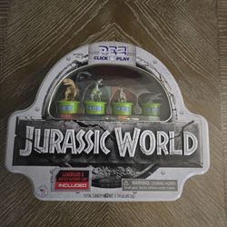 Jurassic World PEZ Gameboard With Blue Raspberry Candy NEW! Collectable 