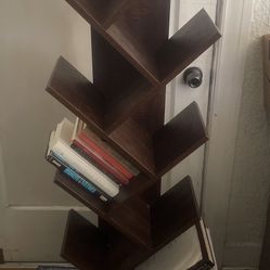 Wooden Bookshelf
