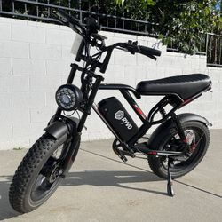 50 DOWN**RYVO S8 2000W Dual Motor E-bike 32 MPH 70 Range