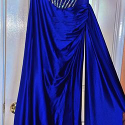 Prom Dress Royal Blue