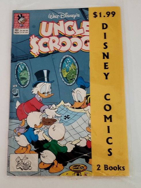 Walt Disney's Uncle Scrooge 260 Walt Disney's Comics & Stories 578 Mickey Mouse