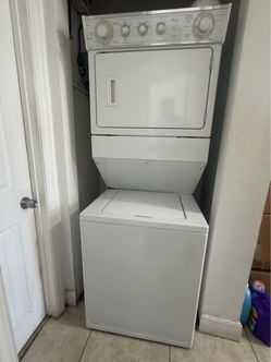 Whirlpool Stacked Washer Dryer Unit