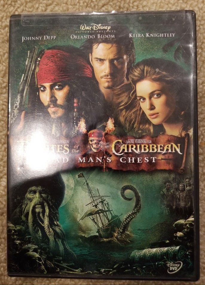 Pirates Of The Caribbean DVD