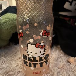 Pink Hello Kitty Water Bottle
