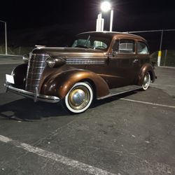 1938 Chevy Master Deluxe 2 Dr Town Sedan