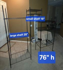 Free-standing adjustable clothing rack/closet (East Mesa)