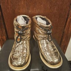 MK Gold Women Boots