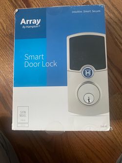 Array by Hampton Smart Door Lock Satin Nickel - Brand New