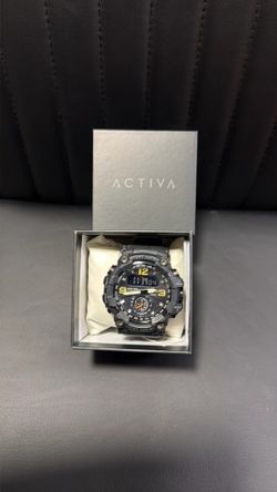 Activa X Invicta Black Ops Digital Men’s Watch 56mm Black