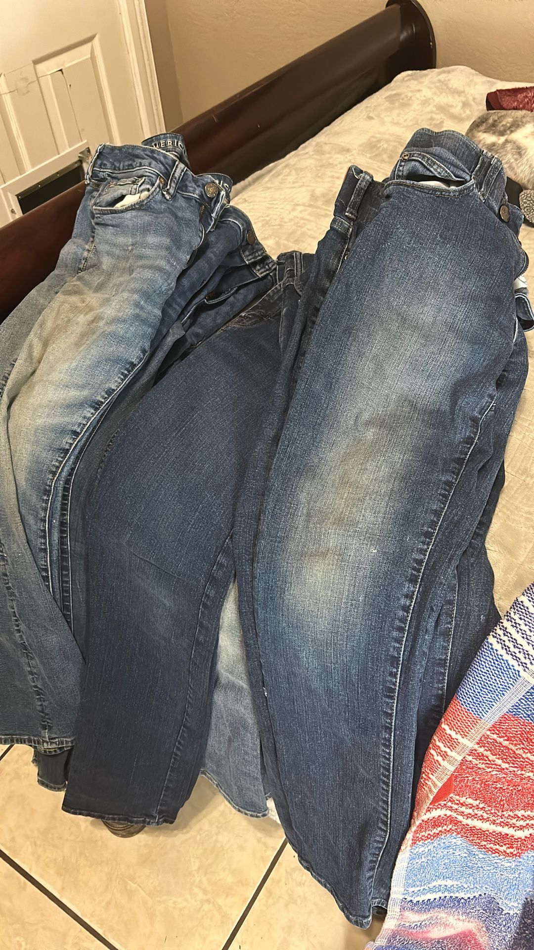 Blue Jean Pants, Many Sizes.