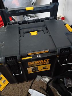 DeWalt big tool box on wheels
