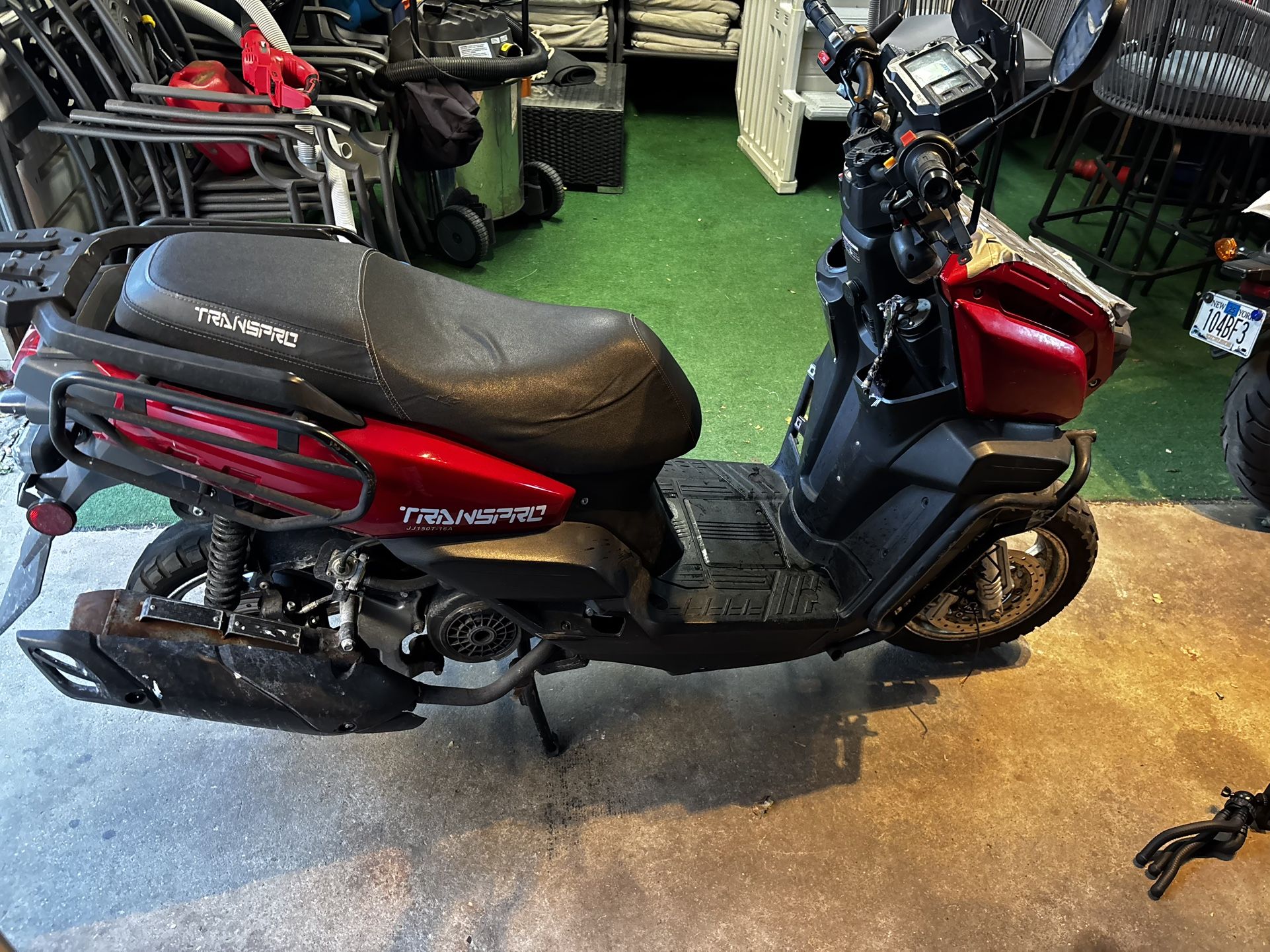 150cc Transpro Moped