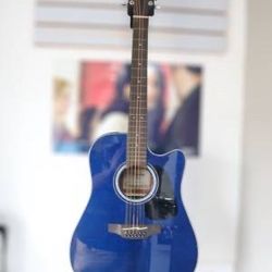 Takamine GD-30CE Blue 12-String Acoustic-Electric Guitar
