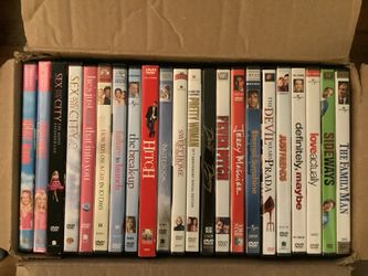 Box Of DVD Romcoms- 22 Movies