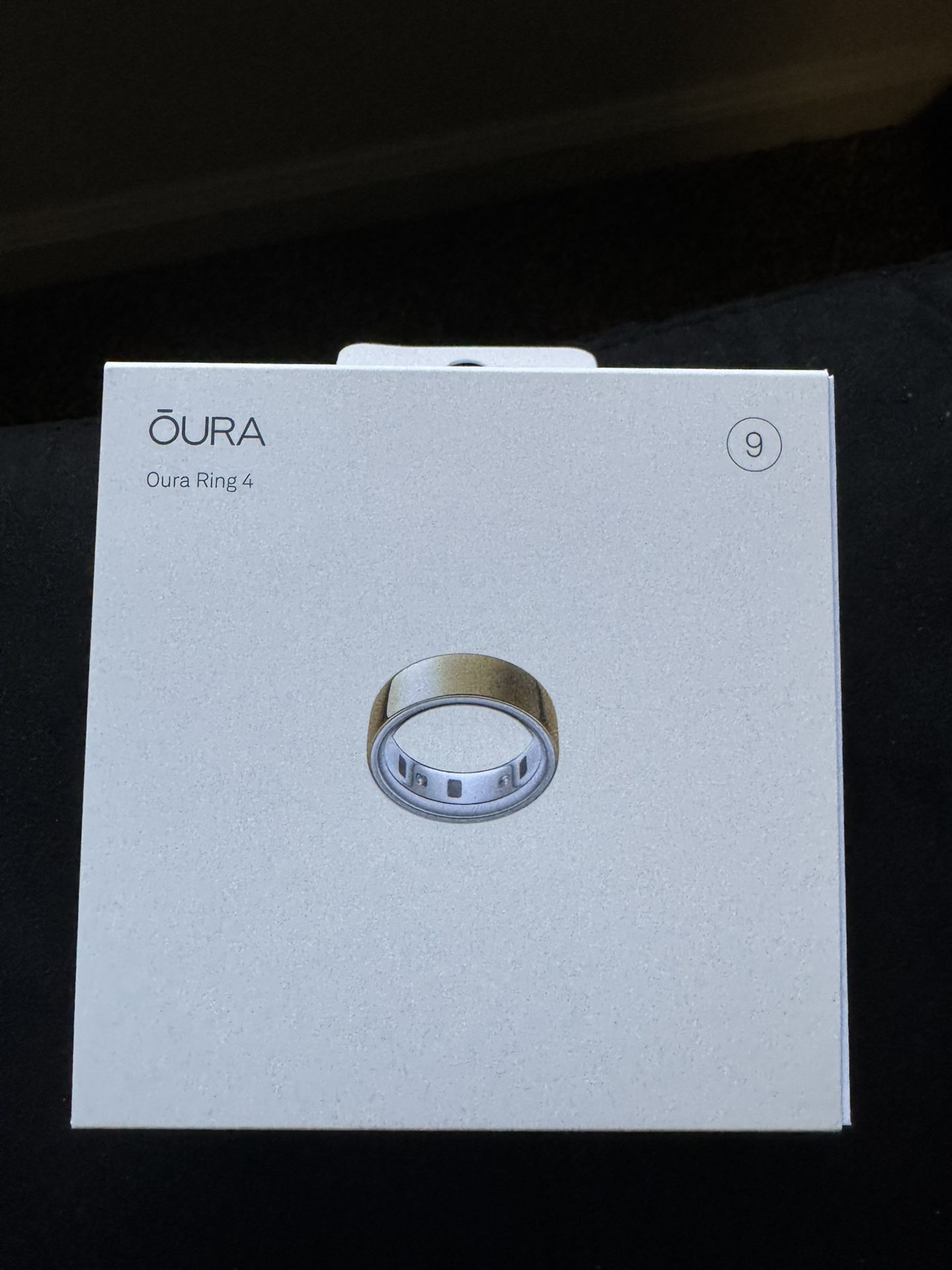 Oura Ring Gen 4 Gold Size 9