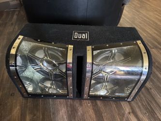 Dual speakers Perfect condition