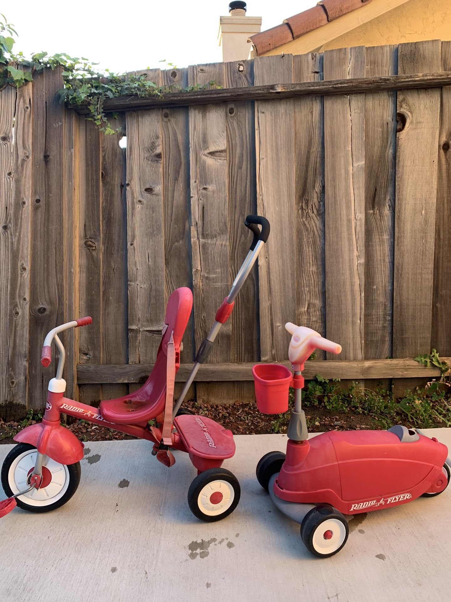 Radio Flyer Trike & Scooter Set