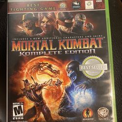 Mortal Kombat Komplete Edition Xbox 360 CIB