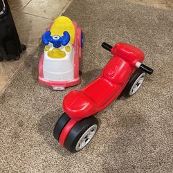 Kids Rolling Bike And Car