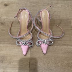 Pink mach and mach heels 