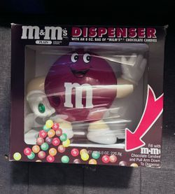 M&M's Red Character Dispenser Candy & Nuts Collectible Advertising
