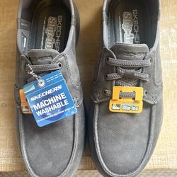 Skechers Gray Slip-Ins, NEW, Size 8.5