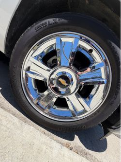 20 Inch Chevy OEM Wheels (rims&tires)