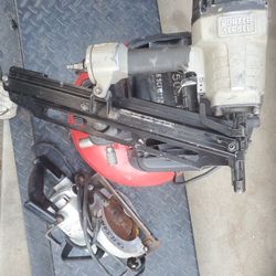 Skill Saw Framing Gun Air Compressor Combo