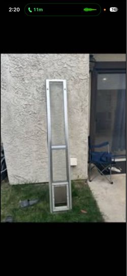 Glass Doggie Door