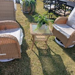 New Patio Set 3pcs