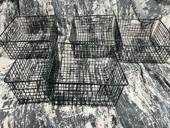 Wired baskets